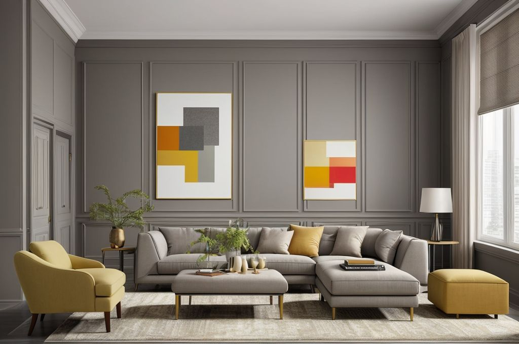 Exploring the Future of Interior Design: Color Trends, Gray Elegance, and Decor Rules for 2024