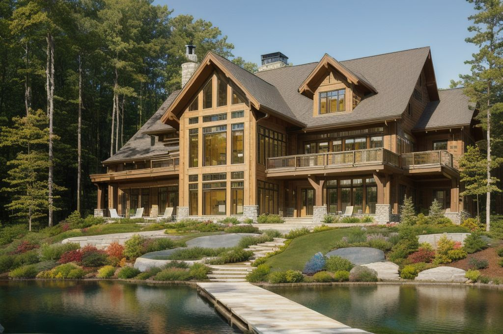 Creating Harmony with Nature: Key Elements and Considerations in Lake House Design and Architecture