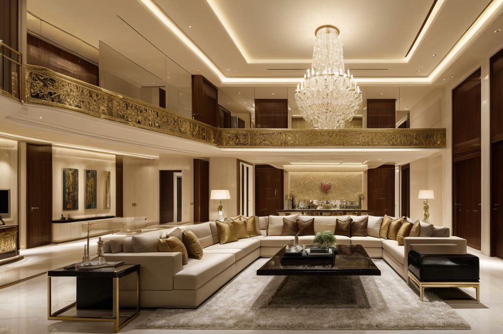 An Insight into Luxury Interior Design: Features, Materials, and Customization Options