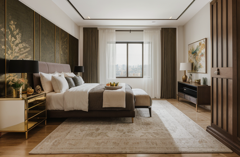 Exploring Modern Luxury: The Blend of Craftsmanship & High-End Materials in Indian Interior Design