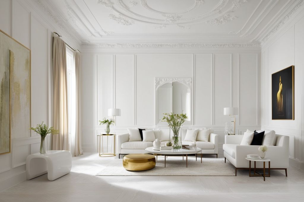 Enhancing the Aesthetics of an All-White Room: Strategies and Design Tips