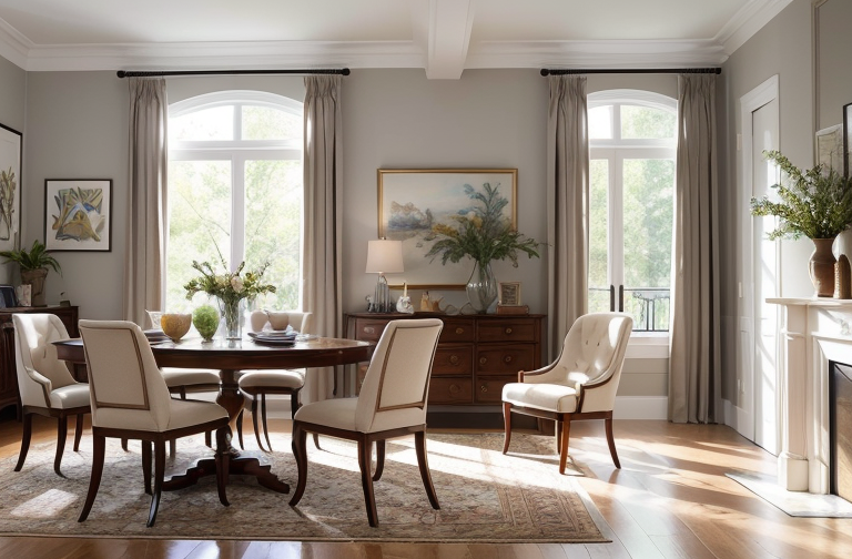 Enhancing the Beauty of an All-White Room: from Art Displays to Greenery