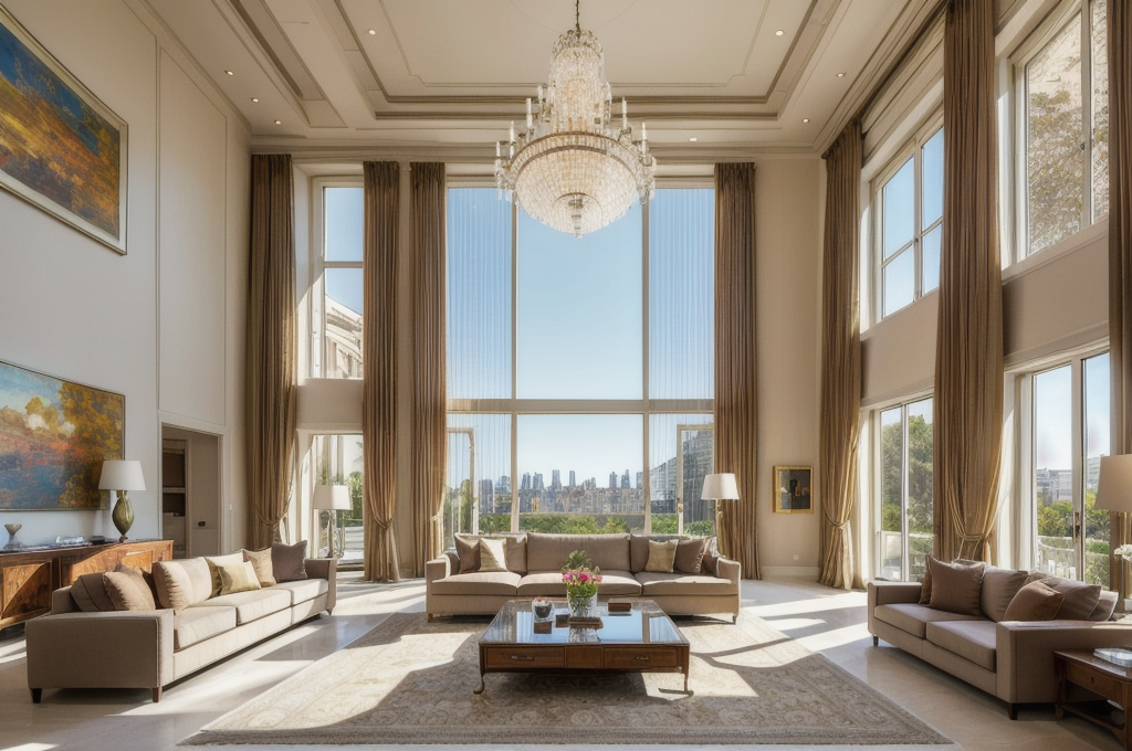 Maximizing Aesthetics and Functionality in Homes with High Ceilings: A Guide on Decor and Design Elements