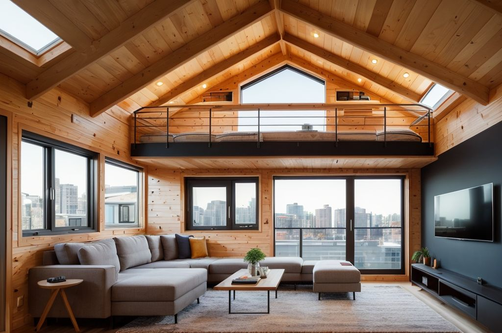 Maximizing Small Spaces: The Versatility and Benefits of Lofts in Tiny Homes