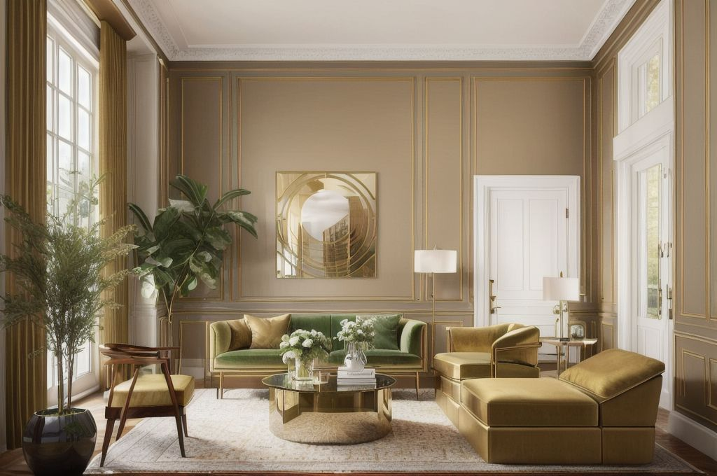Interior Design Trends of 2023: Art Deco Revival, Wellness-Centric Spaces, and More