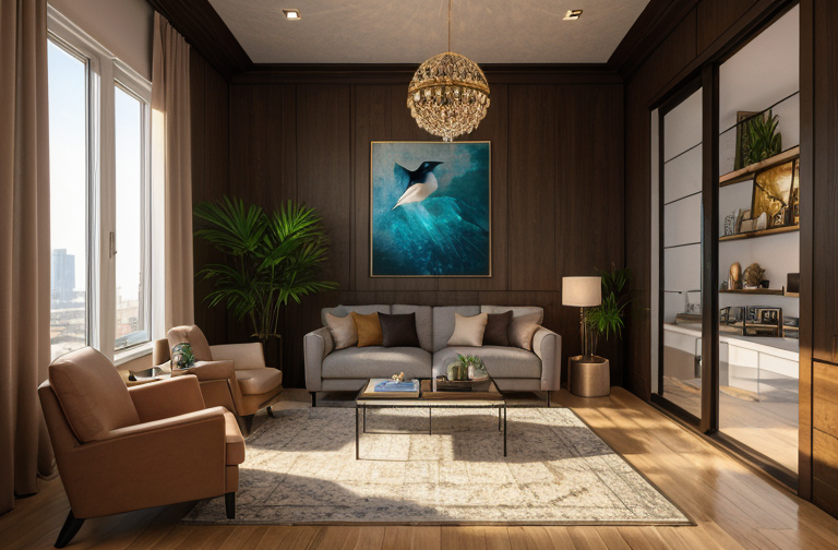 Exploring Interior Paint Selection and Effects on Room Ambiance