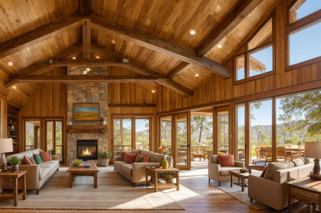 Embracing Openness and Personal Touch: The California Ranch House Interior Design Concept