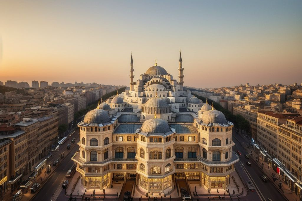 Exploring the Richness of Turkish Architecture and Interior Design through Adobe Stock and Pinterest
