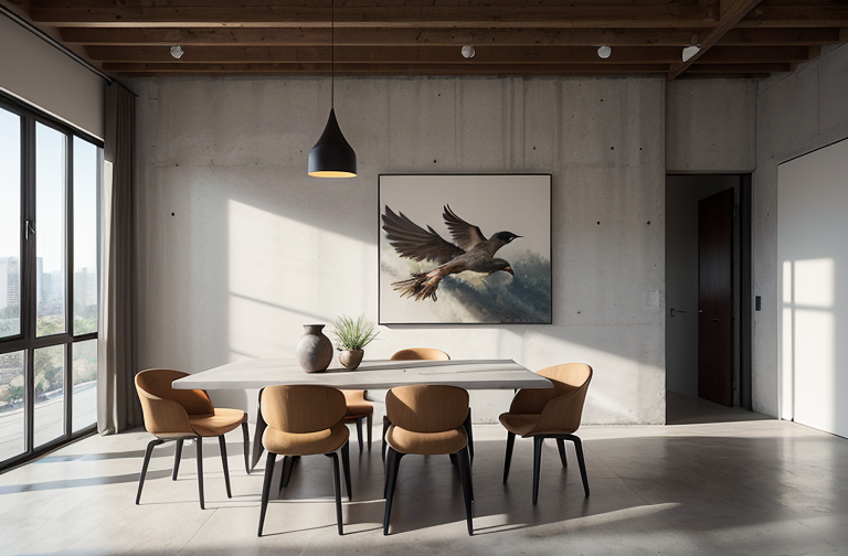 Exploring the Versatility and Sophistication of Concrete in Interior Design