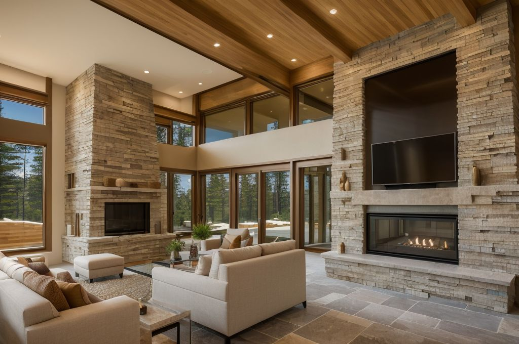 Exploring Interior Stone Wall Trends: From Adobe Stock Visuals to DIY Constructions with Norstone's Rock Panels
