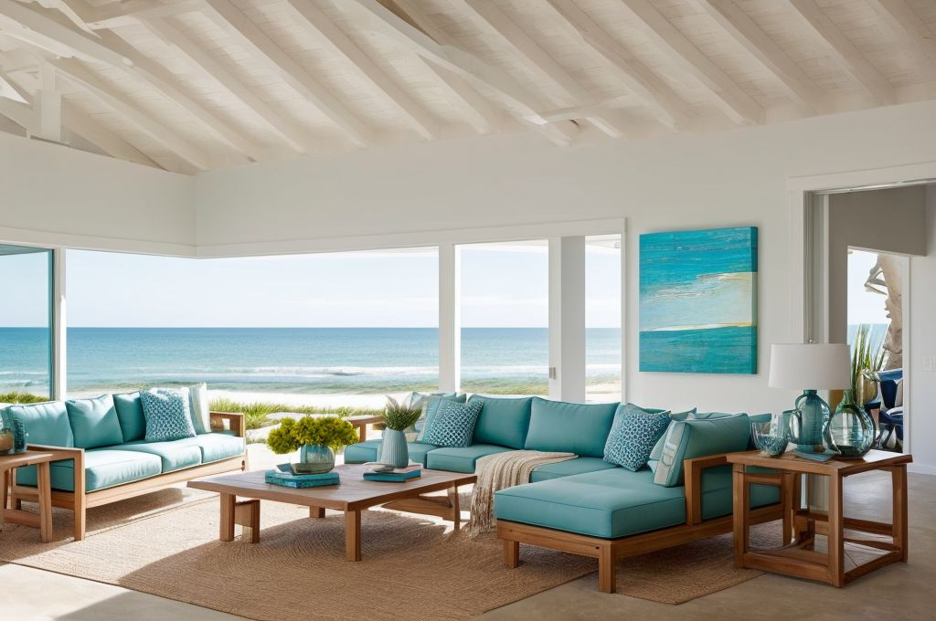 Creating a Modern and Chic Coastal Home: Tips and Tricks for Beach House Interiors