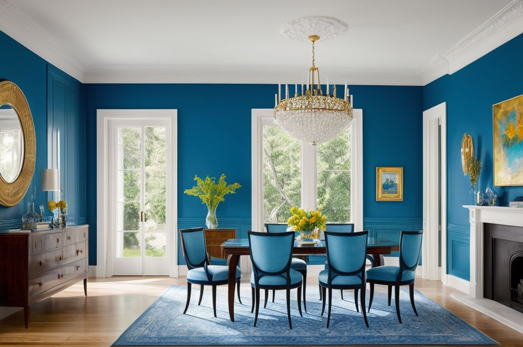 Utilizing Shades of Blue in Interior Design: From Tranquility to Vibrancy