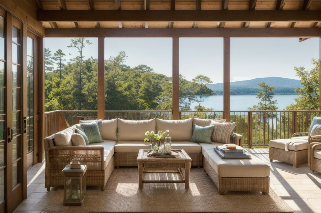 Inspiring Lake House Interior Design: Merging Warmth, Color and Coastal Aesthetics