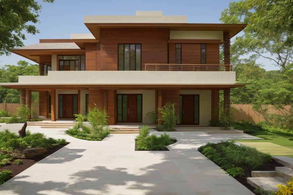 Incorporating Nature and Tradition into Modern Indian House Design