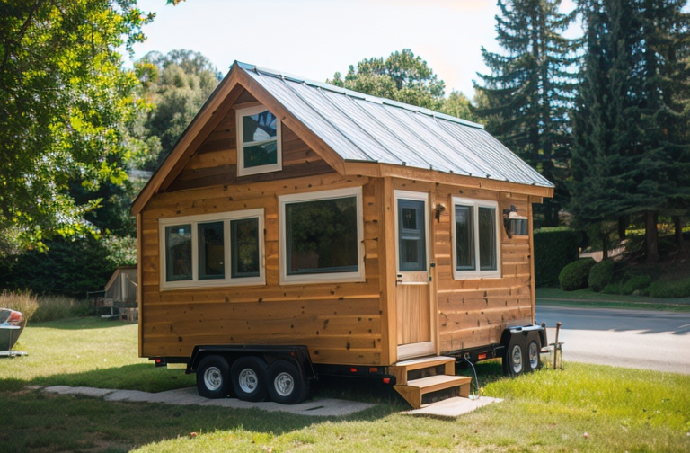Exploring the Rise of Modern Wooden Designs and Tiny Homes: A Look at Sustainable Architectural Trends on Pinterest
