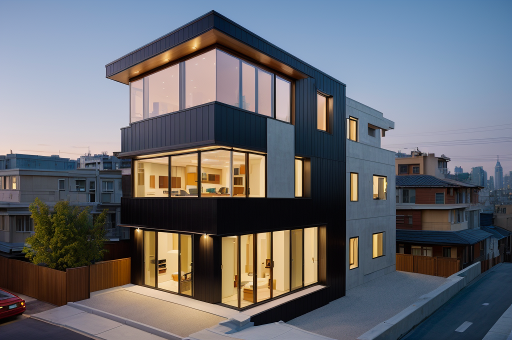 Maximizing Style and Space: Innovative Design Principles for Narrow Lot Houses