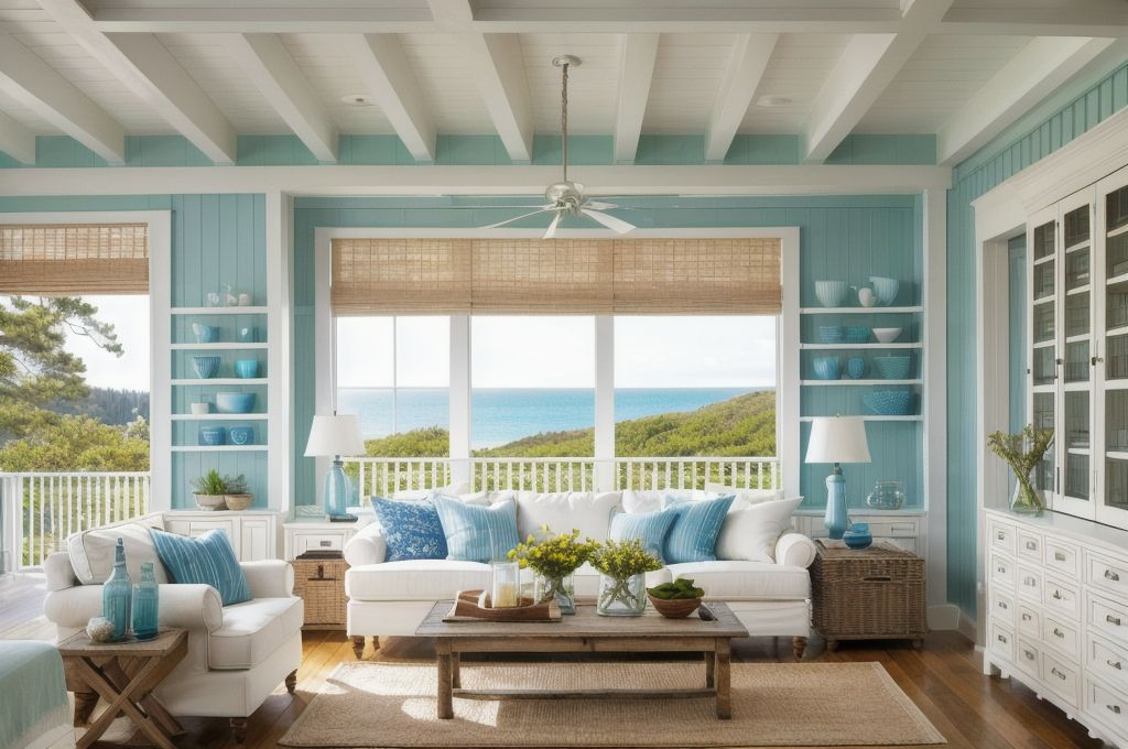 Creating a Stunning Beach-Inspired Interior: Embracing Organic Elements, Bright Spaces and Coastal Decor