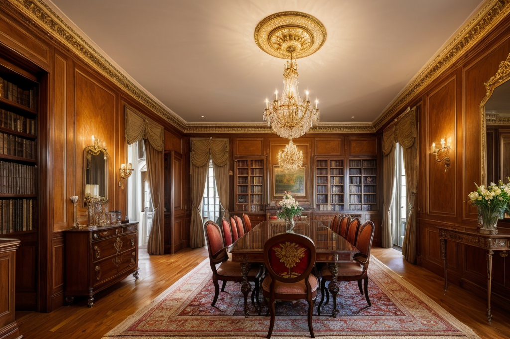 Exploring Edwardian House Interiors: A Look at Its Popularity on Pinterest and Alamy Ltd.