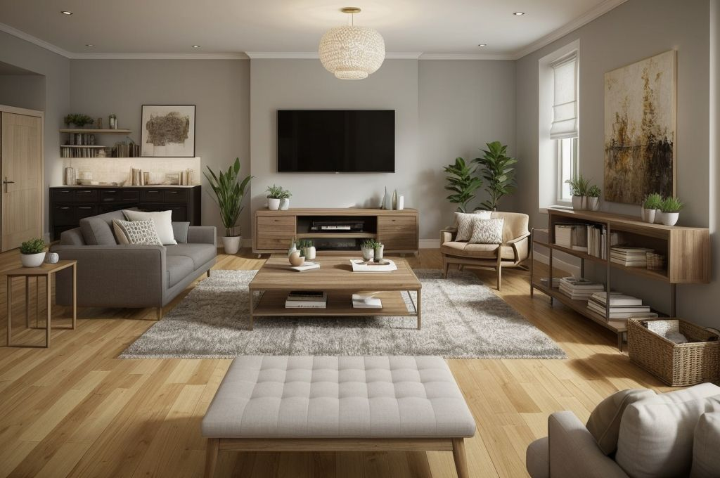 Maximizing Space and Creating a Cozy Atmosphere: Design Ideas for Modern Small Living Rooms